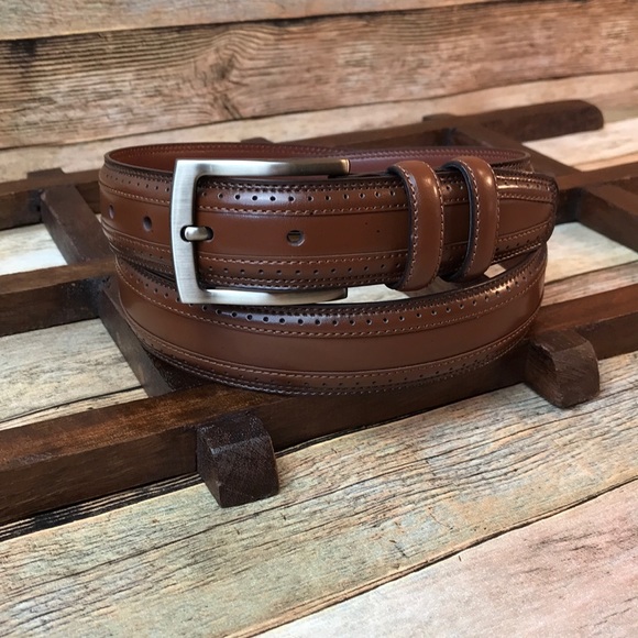Stafford Men’s Size 34/35 Belt - Picture 2 of 6